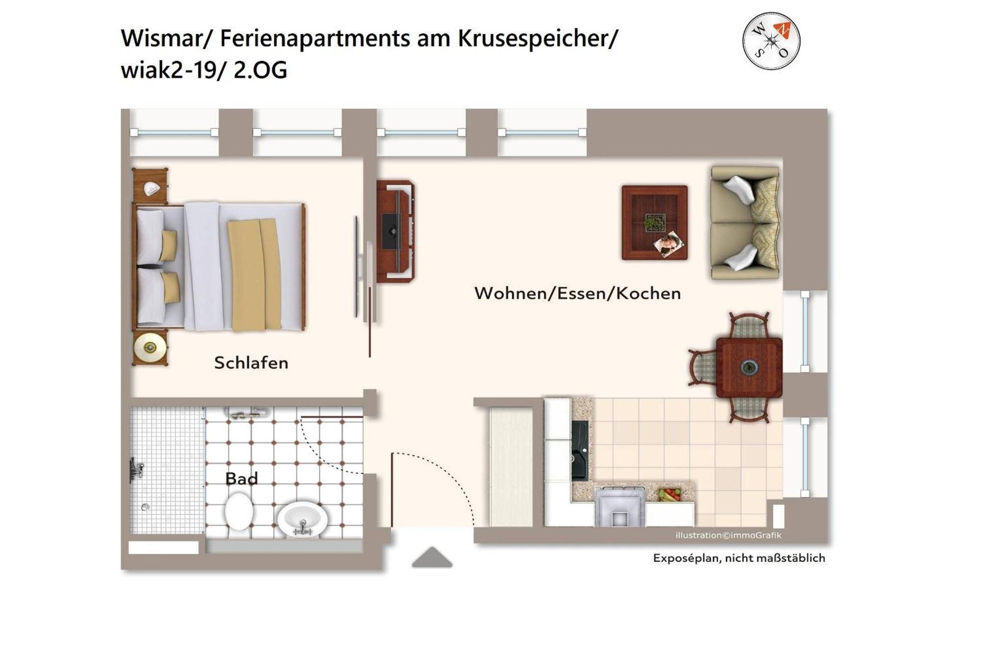Ferienapartments Am Krusespeicher Ferienapartments Am Krusespeicher 2-19 Wißmar Exteriér fotografie